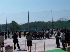 常陸太田市　山吹運動公園　噴水池施設　竣工式